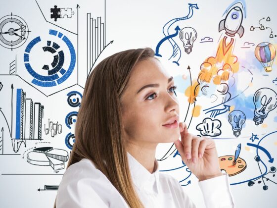 Young person thinking about a career in textile technology